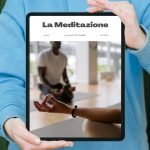 Mockup dell’ebook (Ri)comincia a Meditare, guida alla meditazione base